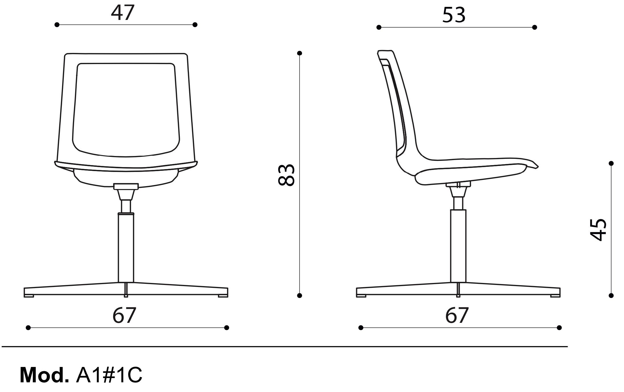 Мягкий стул Ares Line Aira ARCH-00105787 - Вид №2