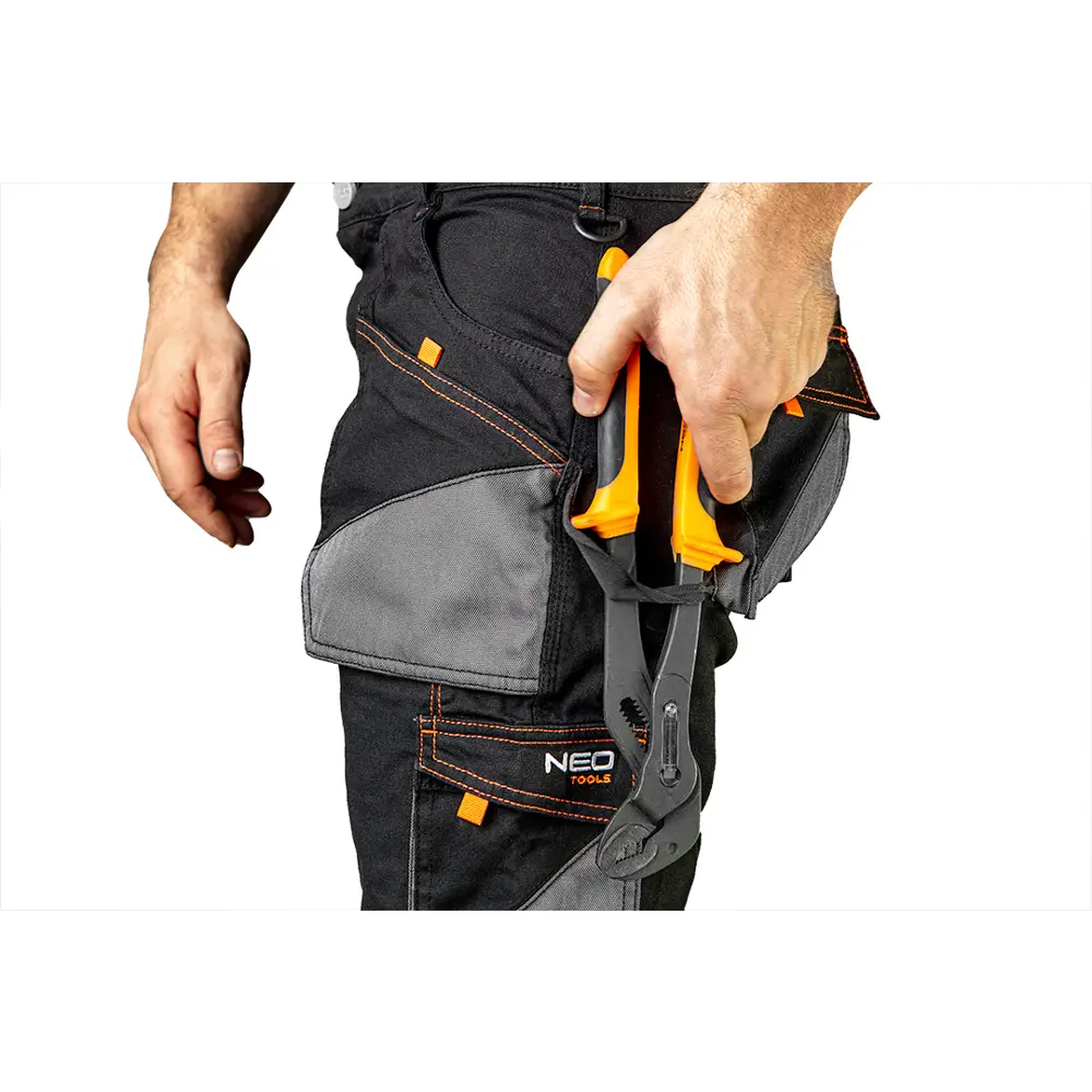 Брюки рабочие Neo Tools HD Slim черные/серые размер XS рост 172-175 STLM-2120724 - Вид №7