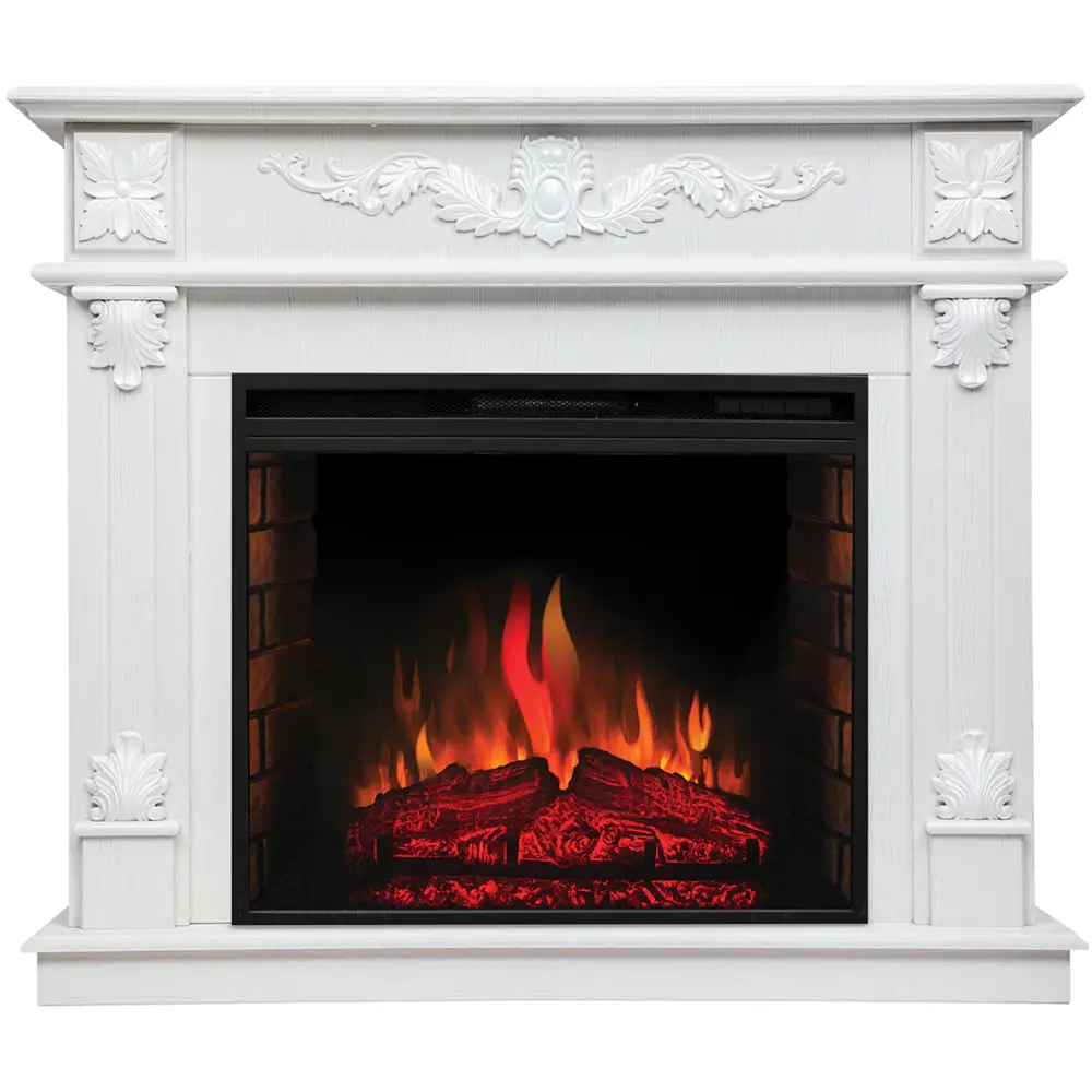 REALFLAME Philadelphia 26 - Портал для электрокамина венге/белый 17116368 STLM-0007528 - Вид №9