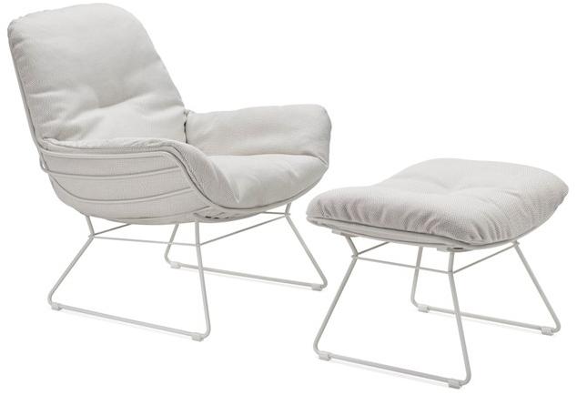 Freifrau Прямоугольная подставка для ног из ткани sunbrella® Leyasol outdoor sun-id-1482576 - Вид №1