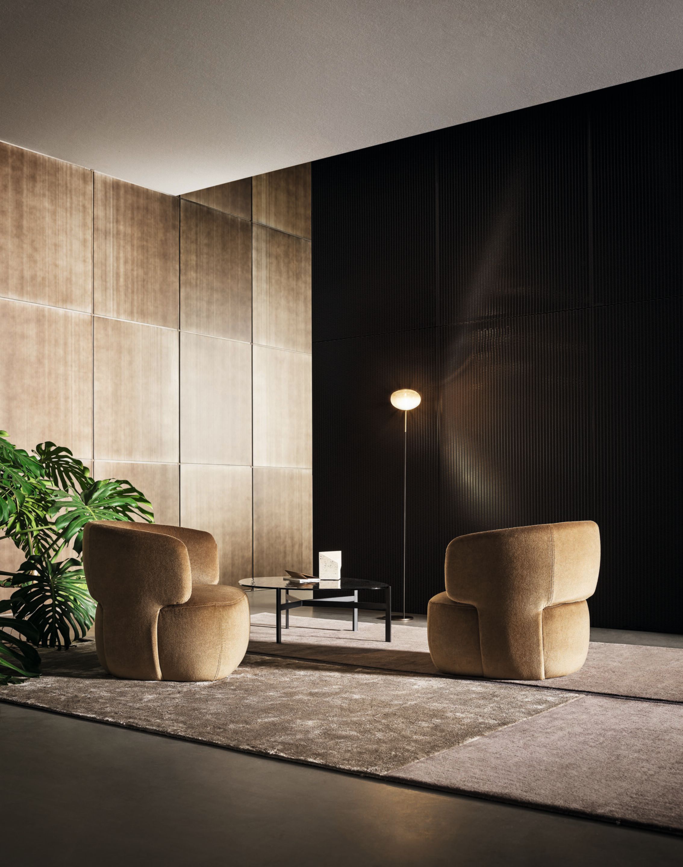 Тканевое кресло с подлокотниками BONALDO DOGE ARCH-00089686 - Вид №1