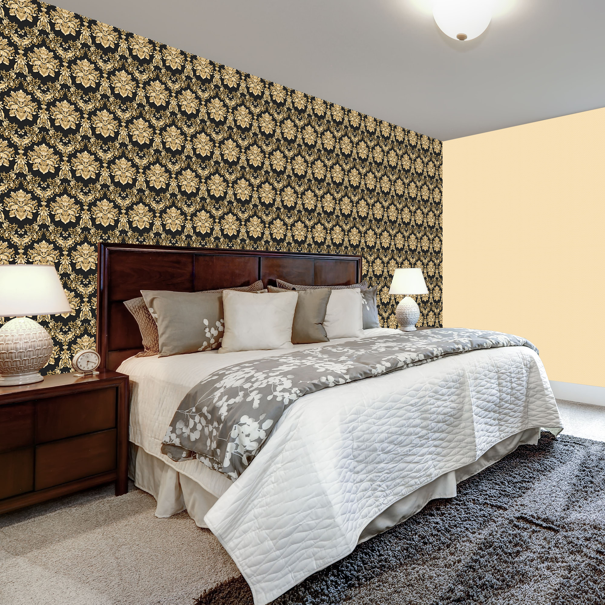 82134654 Обои флизелиновые чёрные 0.53 м 70174-420 Двенадцать стульев Santreyd  - Вид №3