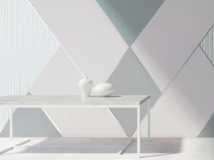 YO2 Металлические геометрические обои на флизелине Modish parapets