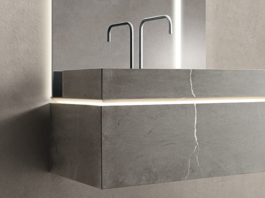 Полная мебель для ванной комнаты Noorth чистый ARCH-00089093 - Вид №1