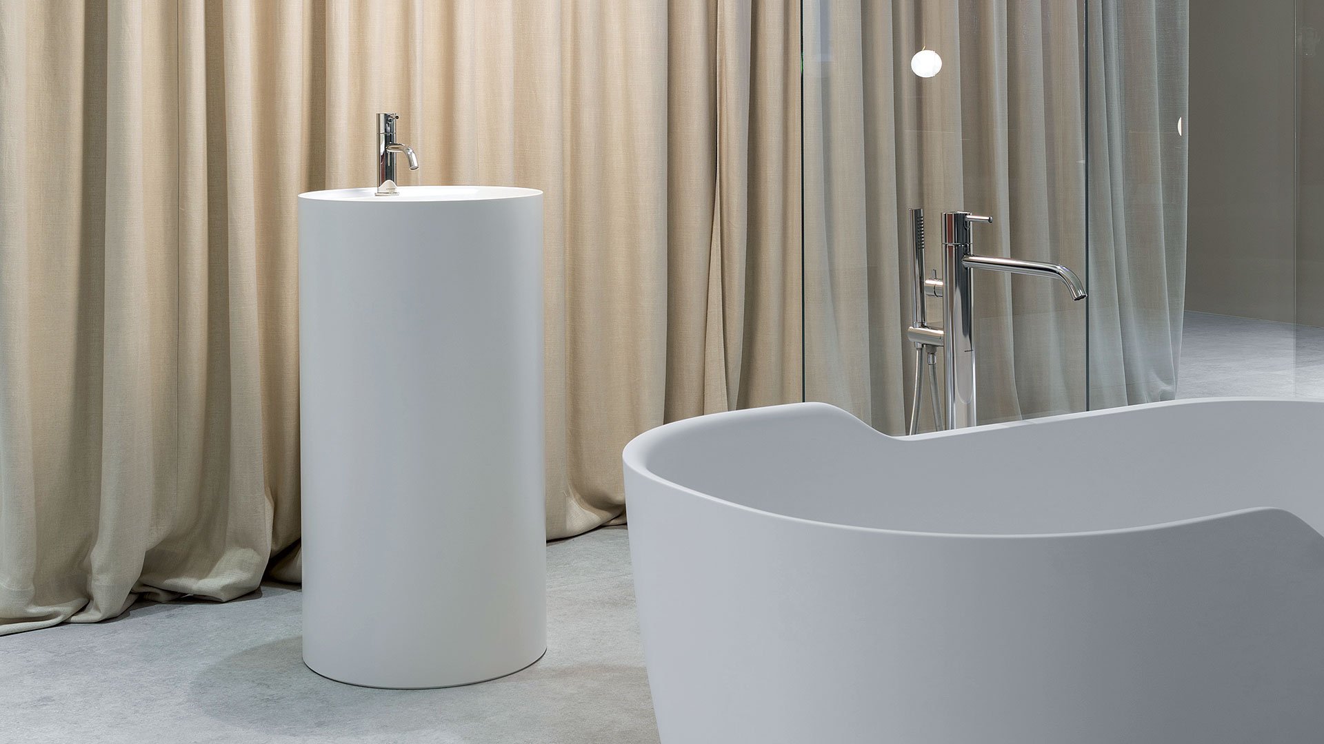 Simplo85 Напольная раковина стоящая прямоугольная Antoniolupi  - Вид №9