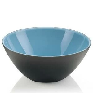Салатница My Fusion Black 20 см голубая