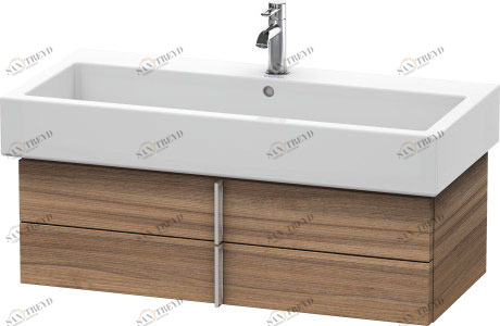 VE620707979 Vero Тумбочка подвесная Орех натуральный, декор Duravit