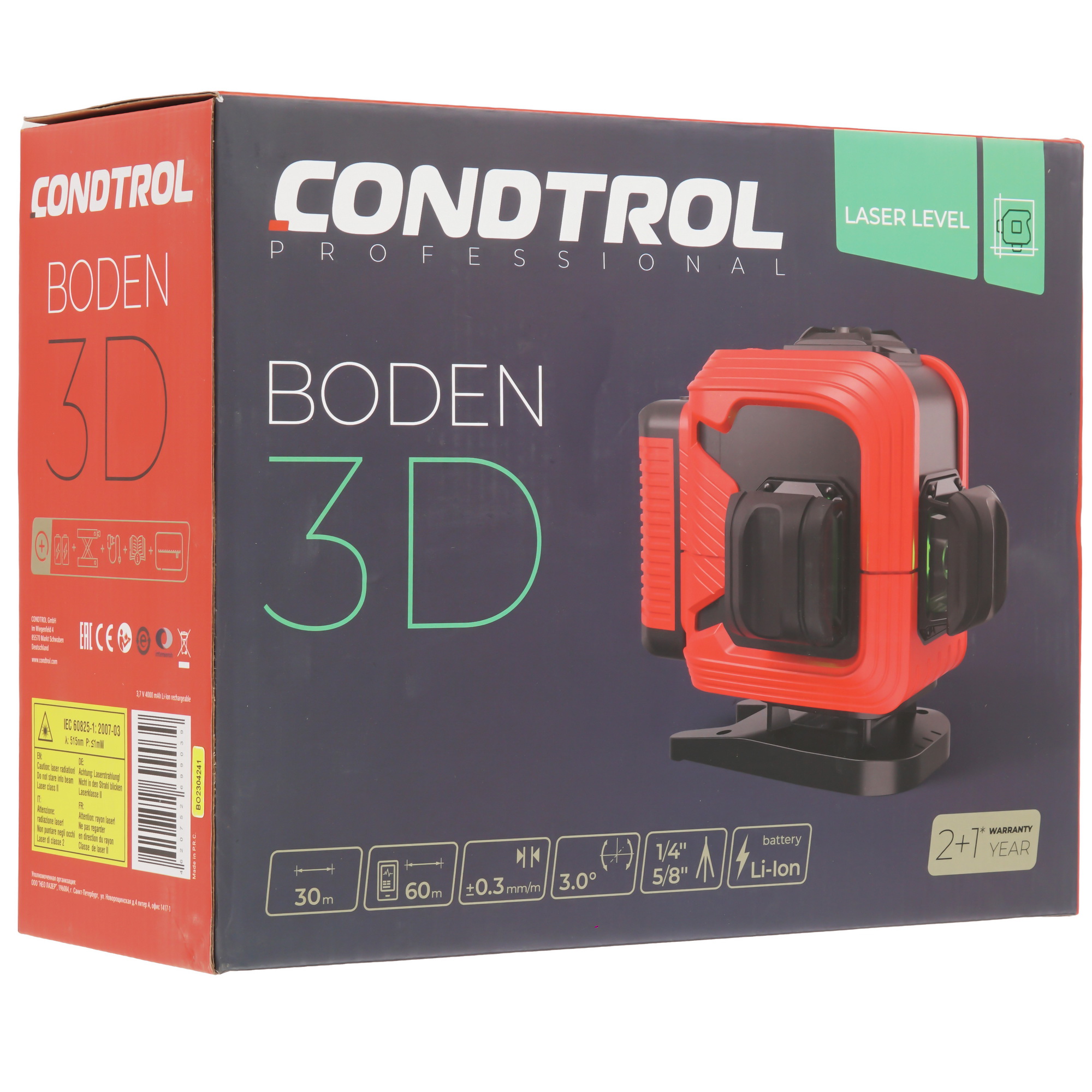 Лазерный нивелир CONDTROL 1-002-001 9154273 STDN-0091571 - Вид №9