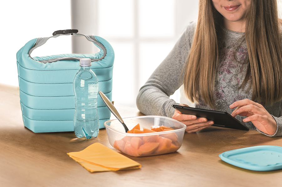 03295084 Набор из термосумки и контейнера handy, 1,4 л, зеленый Guzzini  - Вид №1