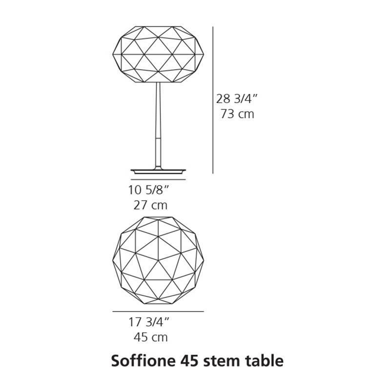 Artemide SOFFIONE 1678020A лампа настольная 85261 - Вид №4
