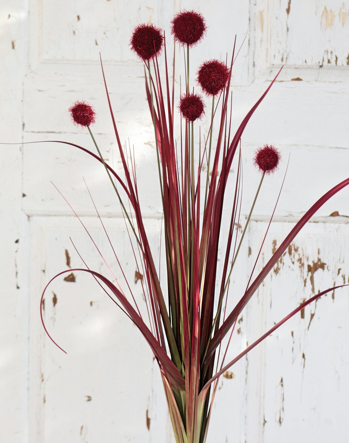 4945 490 a3 Мяч из искусственной травы, 75 см, красно-черный H-andreas  - Вид №3