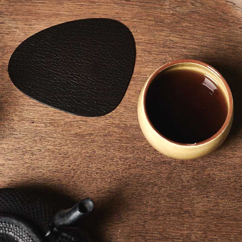 9853 BULL brown подстаканник фигурный 11x13 см, толщина 2мм;LIND DNA - Вид №1