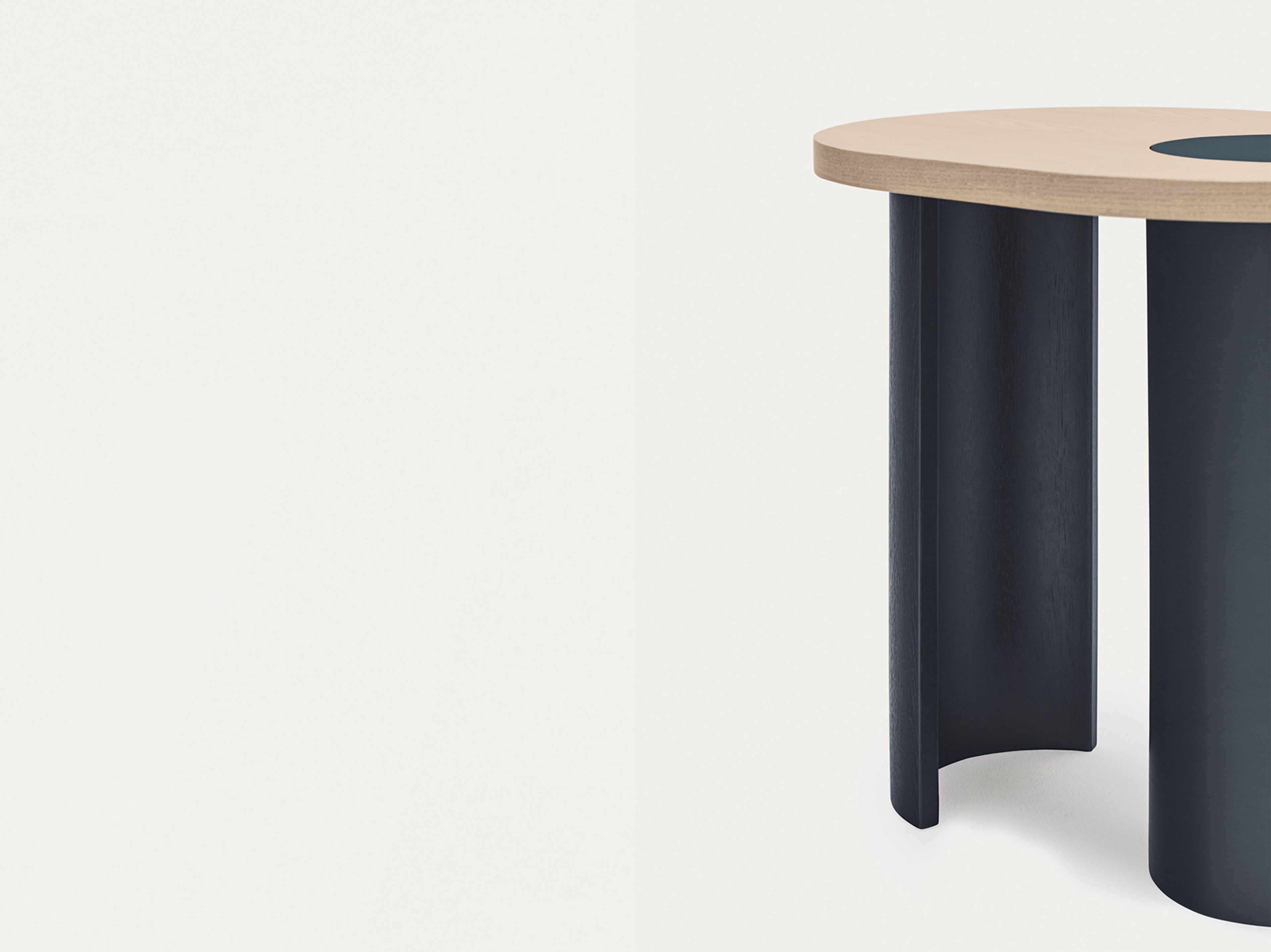 Деревянный овальный журнальный столик TEULAT Nori ARCH-00050416 - Вид №4