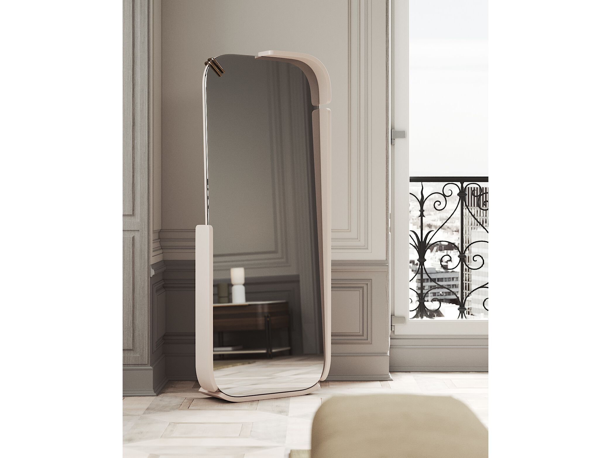 Прямоугольное напольное зеркало PRADDY Natur ARCH-00128854 - Вид №2