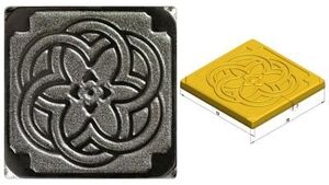 Вставка никель Kaleidoscope 7,5х7,5 kavarti (16 шт)