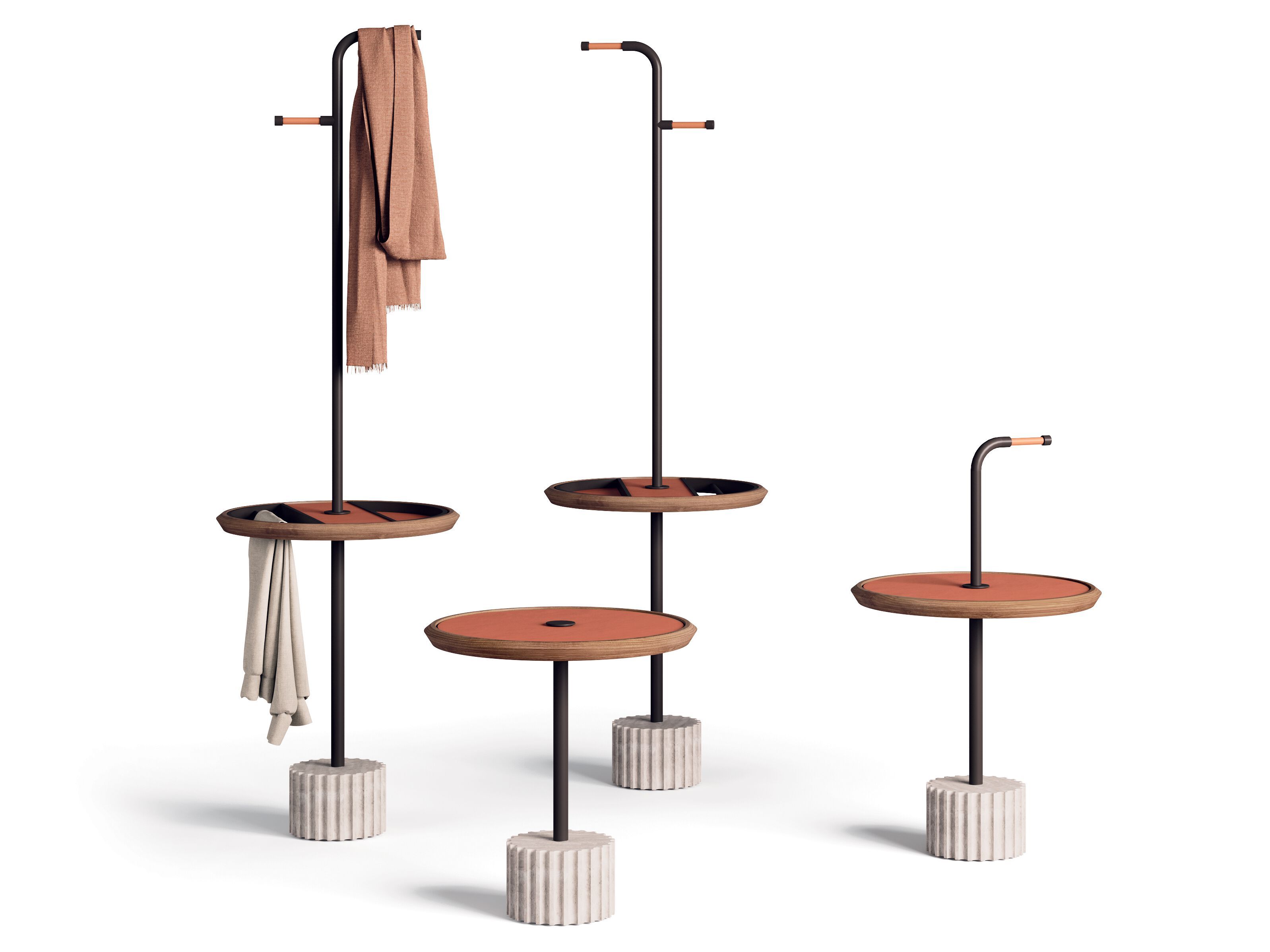 Высокий круглый журнальный столик Kico Living Complements ARCH-00145339