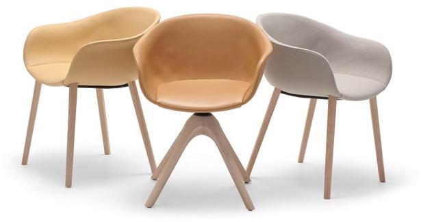 Andreu World Кресло вращающееся с подлокотниками Next So0496 - Вид №4