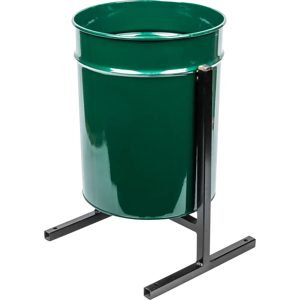 Santreyd Урна уличная круглая зеленая для парков и скверов 82199751 STLM-0021831