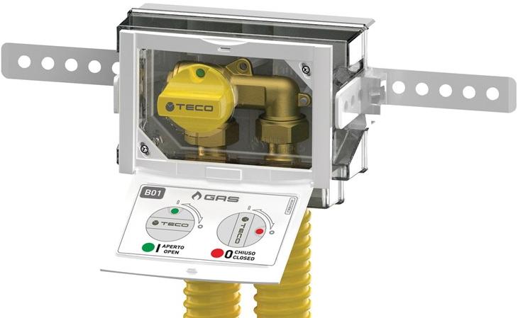 TECO Встроенный газовый запорный кран "u" K2 sun-id-1457926 - Вид №1