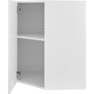 Konsensa Белый навесной кухонный шкаф 60 см с регулируемой полкой 89410785