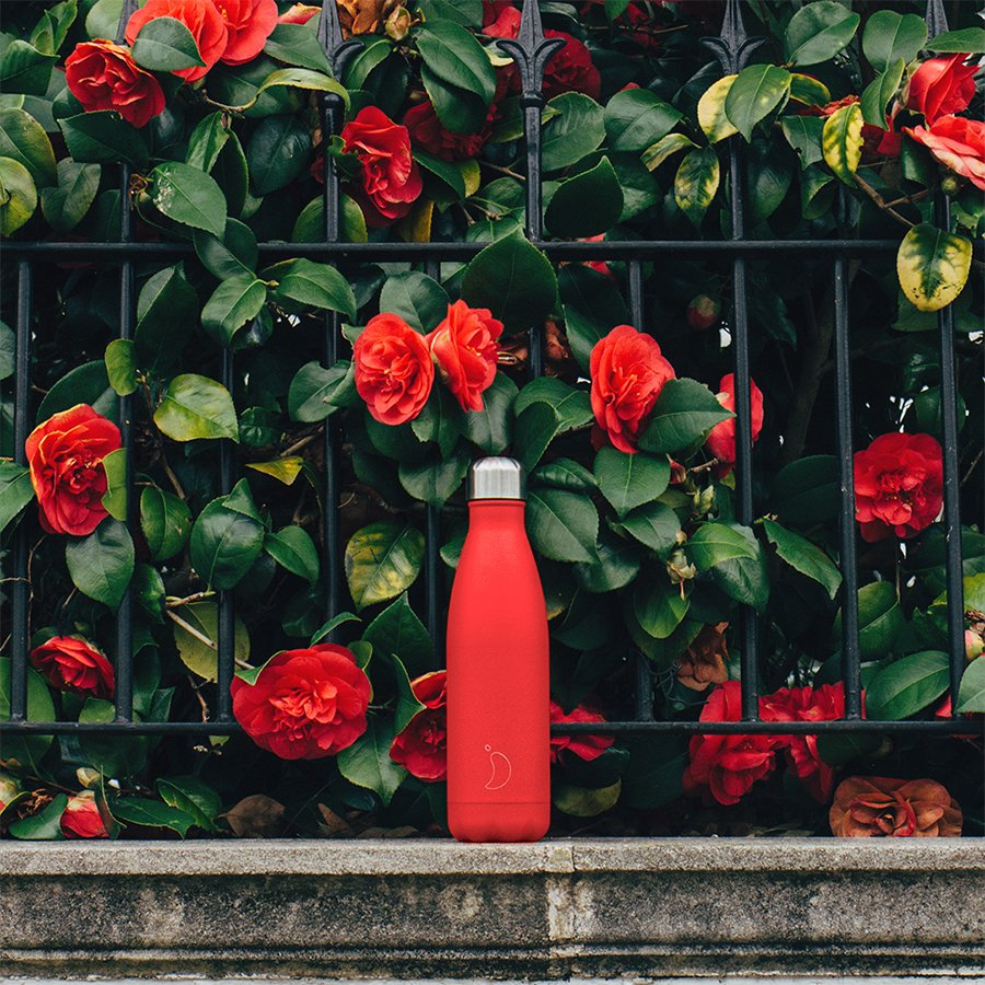 Термос 500 мл красный Neon Red CHILLY'S BOTTLES ДИЗАЙНЕРСКИЕ 00-3948012 Красный  - Вид №6