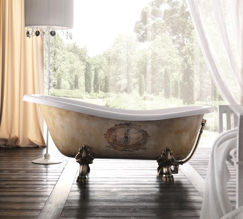 Gruppo Treesse Овальная ванна в классическом стиле Vasche in stile classico sun-id-1418789 - Вид №1