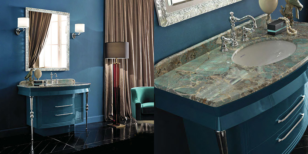 Комплект мебели для ванной комнаты Comp.n.2 Eurodesign Fashion COMPN2 - Вид №1