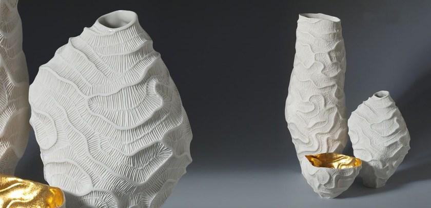 Fos Ceramiche Фарфоровая ваза Fossilia Fb-12 - Вид №3