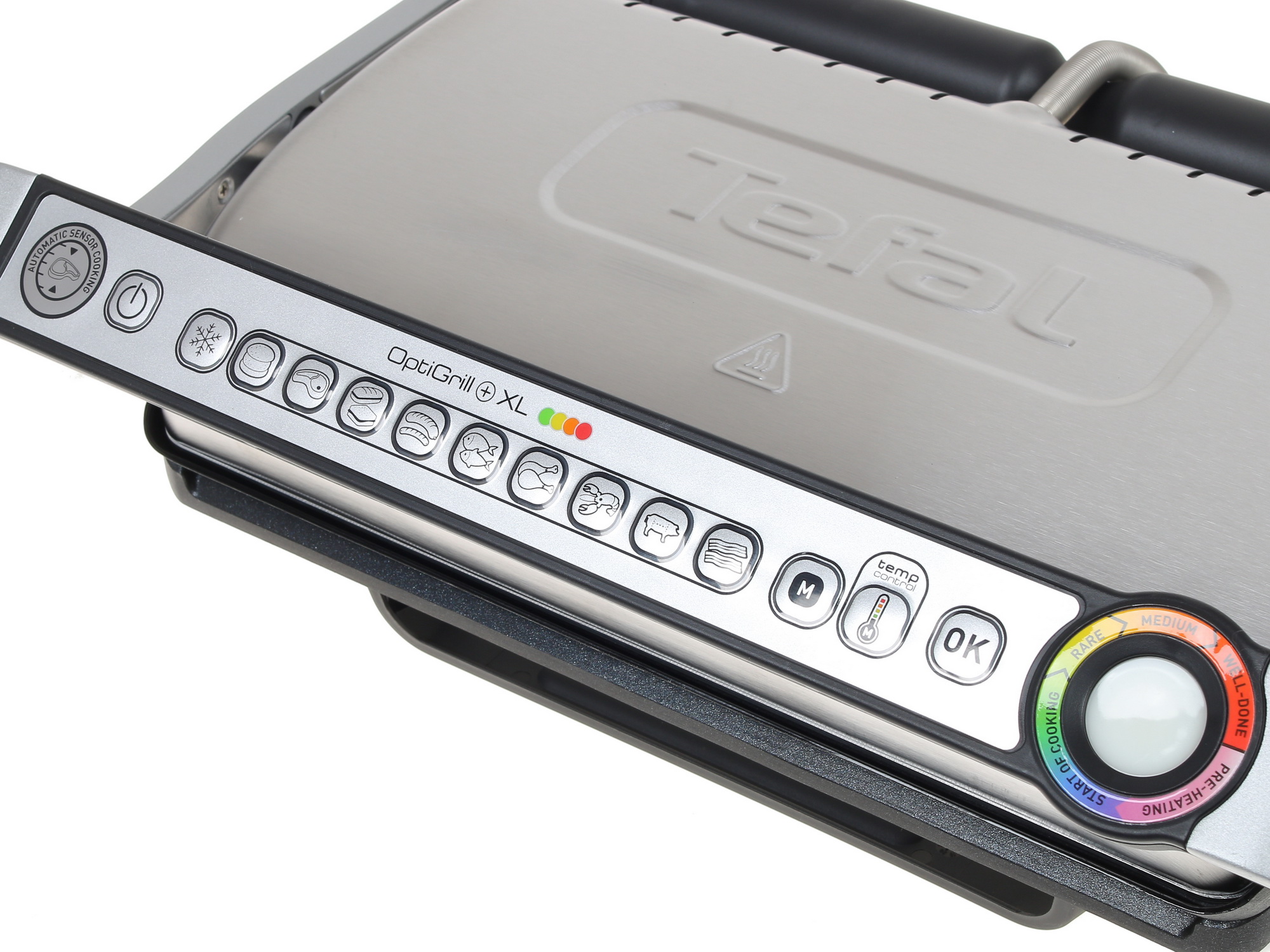 1104127 Гриль Tefal Optigrill+ XL GC722D34 серебристый STDN-0061778 - Вид №4