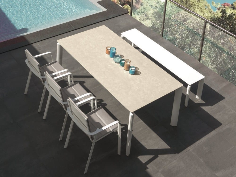 Керамический выдвижной садовый стол Talenti ARCH-00004738 - Вид №1