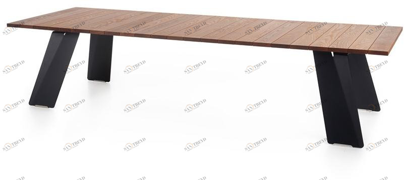 Extremis Прямоугольный деревянный стол sun-id-1347417