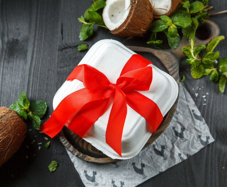 9501 Бенто торт Манго-кокос Вкусляндия  - Вид №3