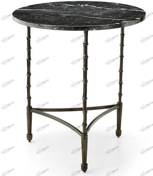 Il Bronzetto Круглый журнальный столик из латуни Eclectic Bam06