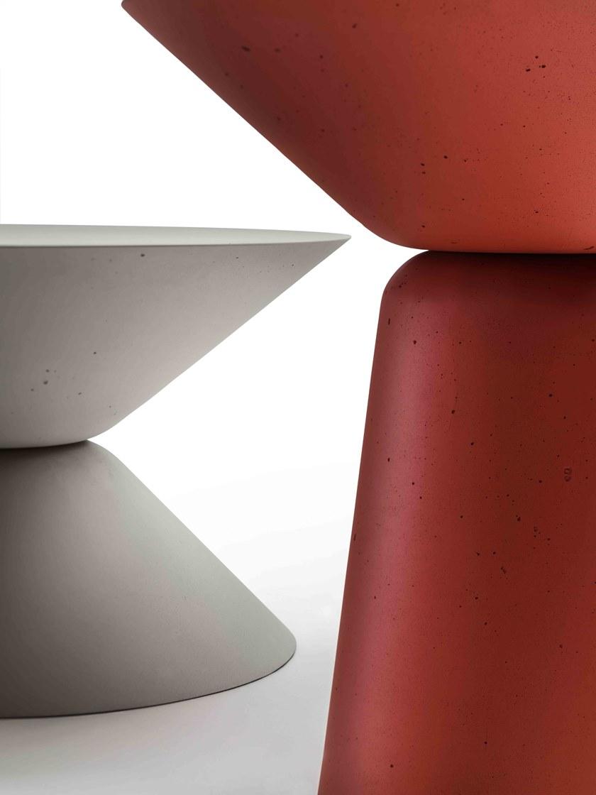 Cimento Круглый журнальный столик из cimento® sun-id-1407042 - Вид №6