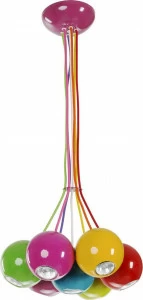 Детская подвесная люстра Malwi NOWODVORSKI MALWI 326471 Красный;желтый;зеленый;розовый