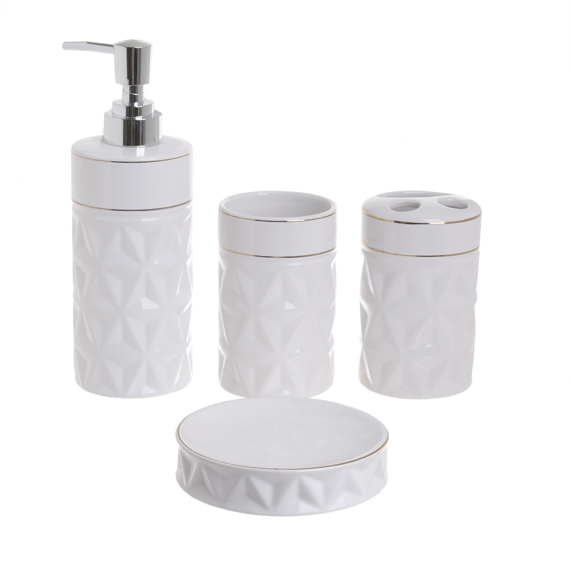 3865245.0010 НАБОР ДЛЯ ВАННОЙ КОМНАТЫ, 4 ПРЕДМЕТА TO4ROOMS 