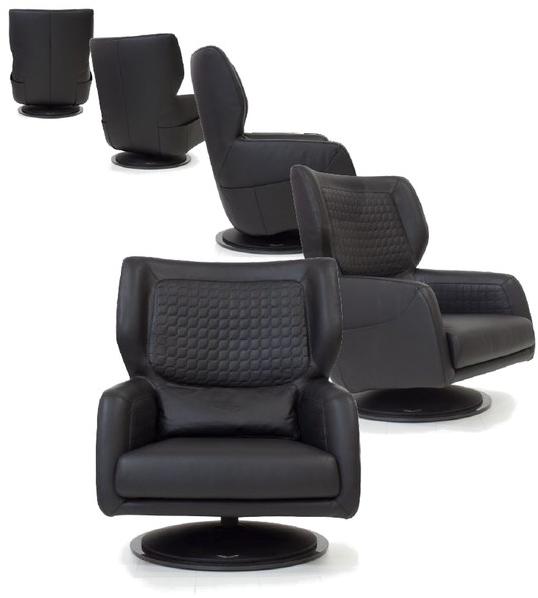 Aston Martin Вращающееся кресло с подголовником, обитое кожей sun-id-1411042 - Вид №1
