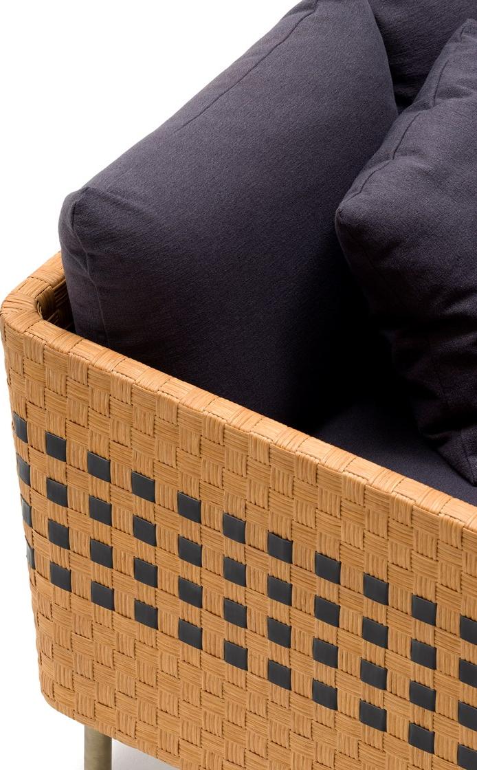 Bottega Intreccio Дополнительный 2-х местный диван  D001  - Вид №3
