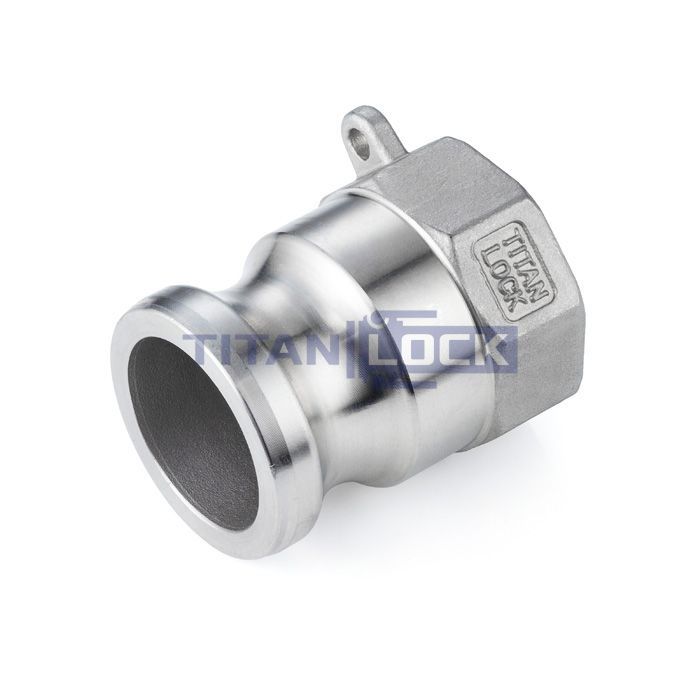Камлок нержавеющий тип A ниппель, внутр. резьба BSP 1/2", AISI304, TL50ASS TITAN LOCK  - Вид №2