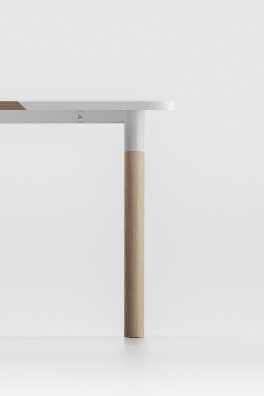 FANTONI Несколько рабочих станций с разделительными панелями Woods sun-id-1353758 - Вид №2