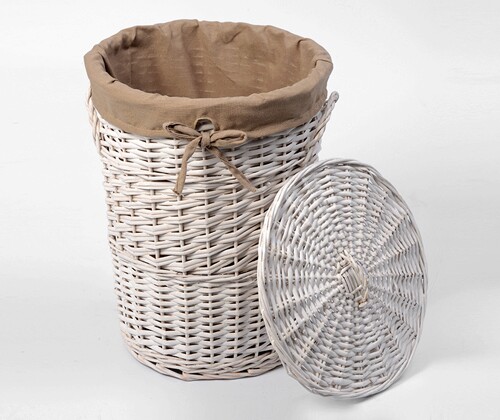 Aller WB-106-S Плетеная корзина для белья с крышкой Santreyd  - Вид №1