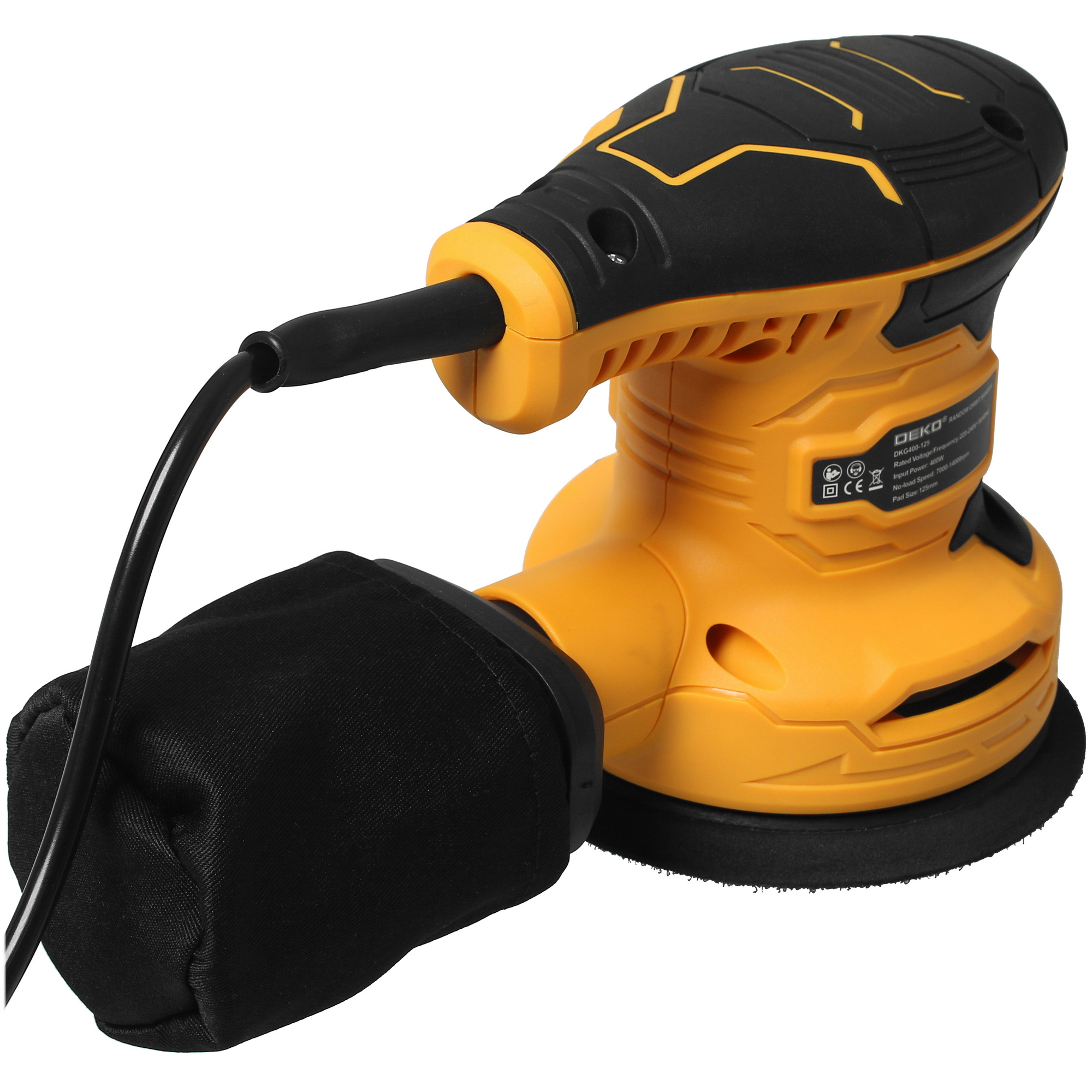 Эксцентриковая шлифмашинка DEKO DKG400-125 5304912 STDN-0105999 - Вид №1