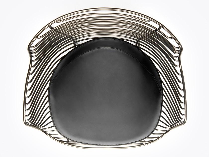 MDF Italia Стул из стали с подлокотниками Flow sun-id-1374587 - Вид №3