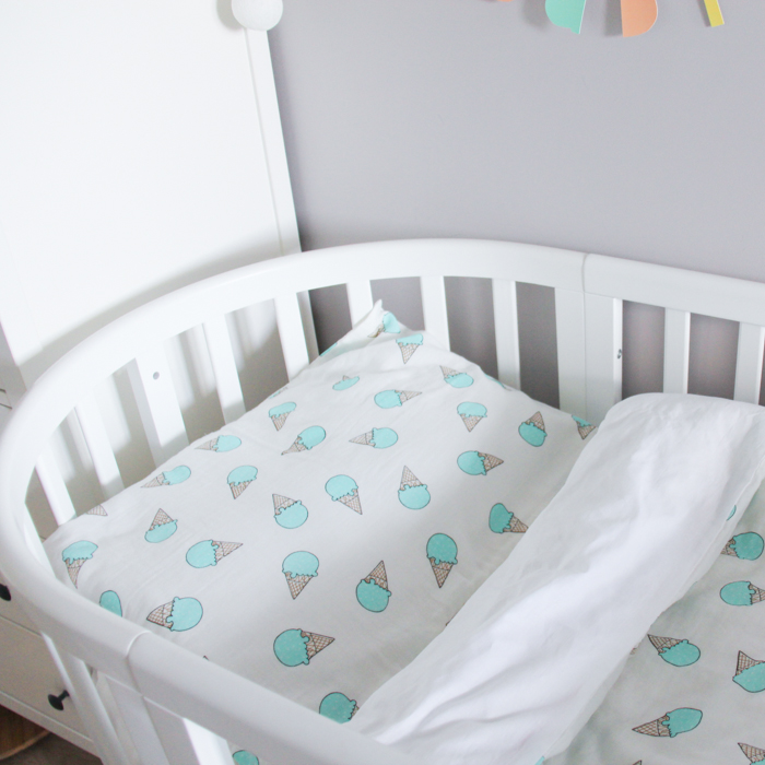 Комплект детского постельного белья Ice Cream VAMVIGVAM  282084 Белый;голубой Santreyd  - Вид №6