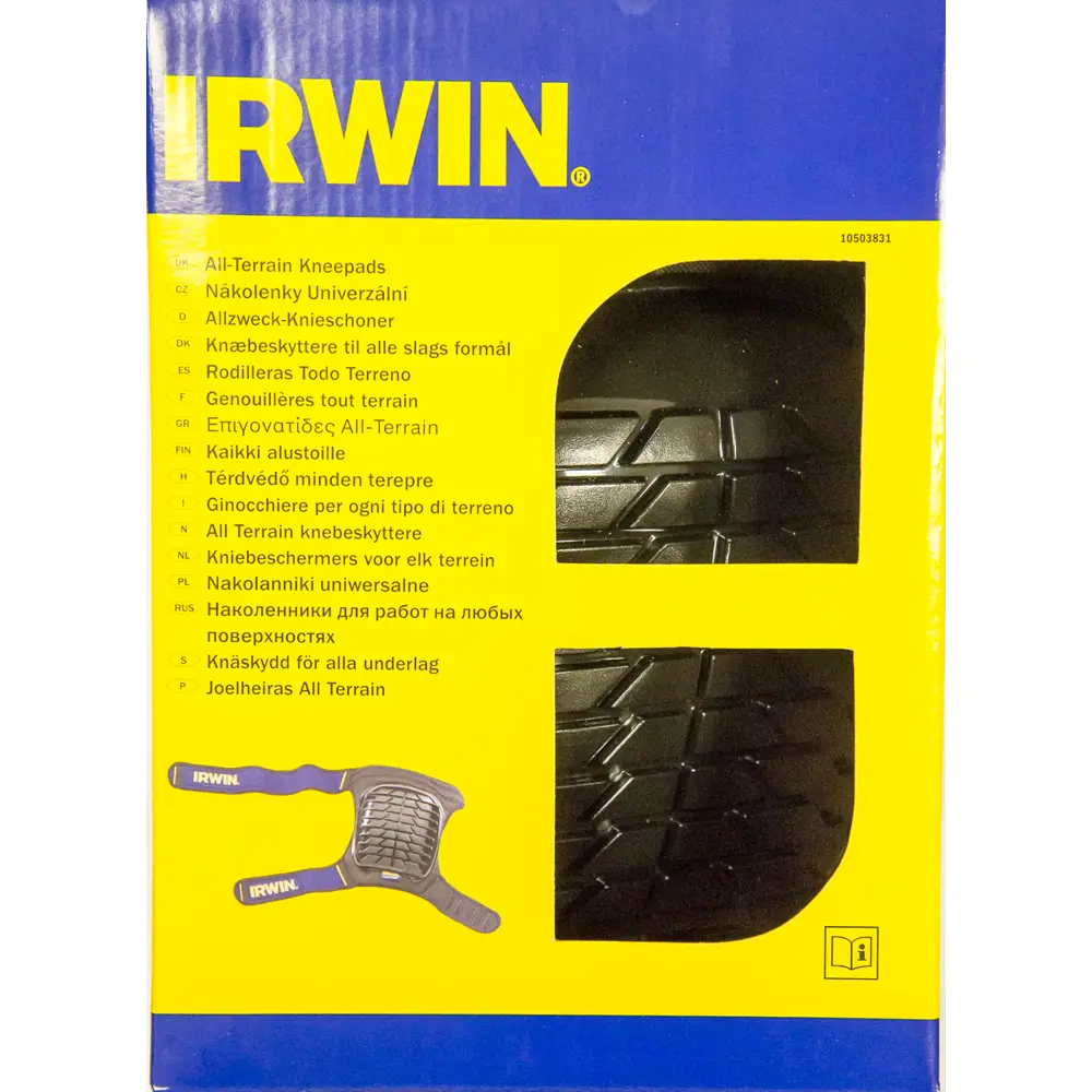 Наколенники профессиональные Irwin 10503831 пена, 2 шт Santreyd STLM-2022902 - Вид №1