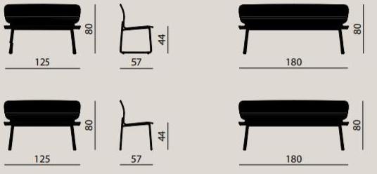 Kastel Деревянная скамейка со спинкой sun-id-1423288 - Вид №7