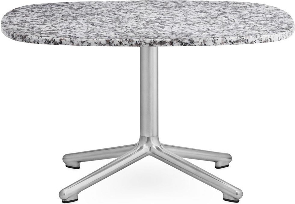 603476 Стол Era 67,5 x 66 см Alu Grey Normann Copenhagen 