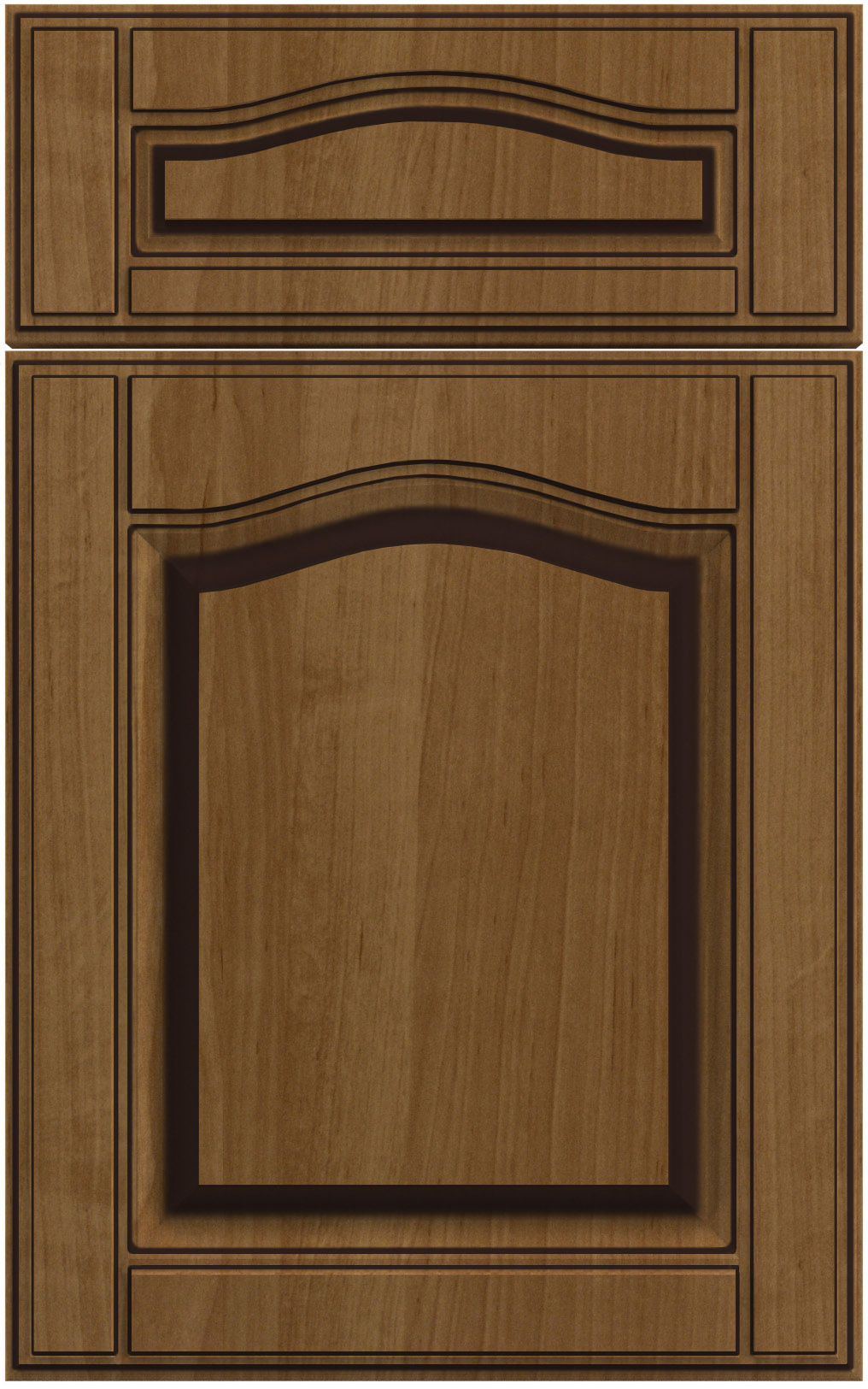 Фасады для кухни Патина Фрезеровка «Оксфорд» Ольха №709 SIST2054-227 SIDAK