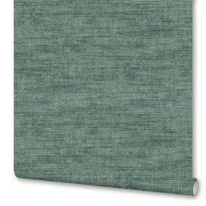 Флизелиновые обои Domani Casa Кампари зеленые с полосами 89440761