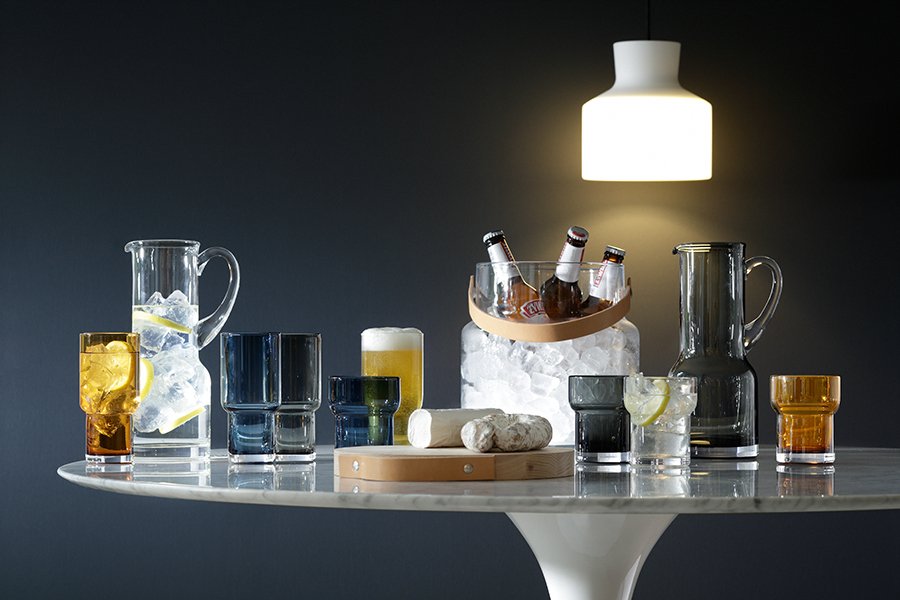 Набор из 2 хайболов 390 мл серый Utility LSA INTERNATIONAL UTILITY 00-3863180 Прозрачный;серый  - Вид №1